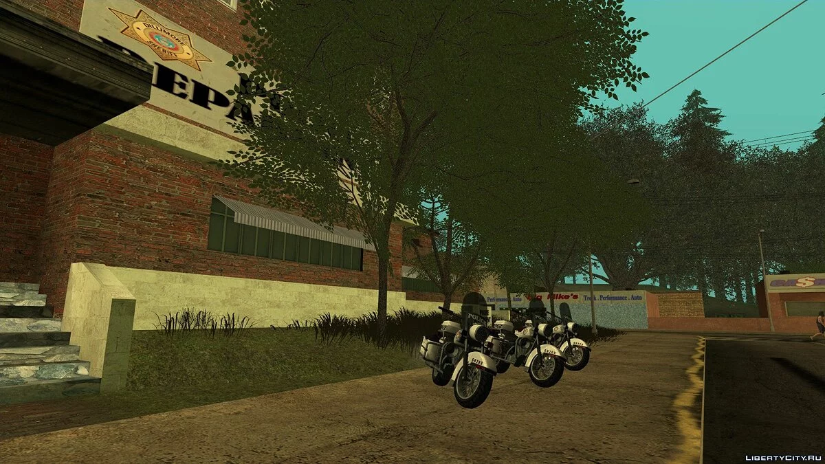 GTA V Police Bike / GTA San Andreas