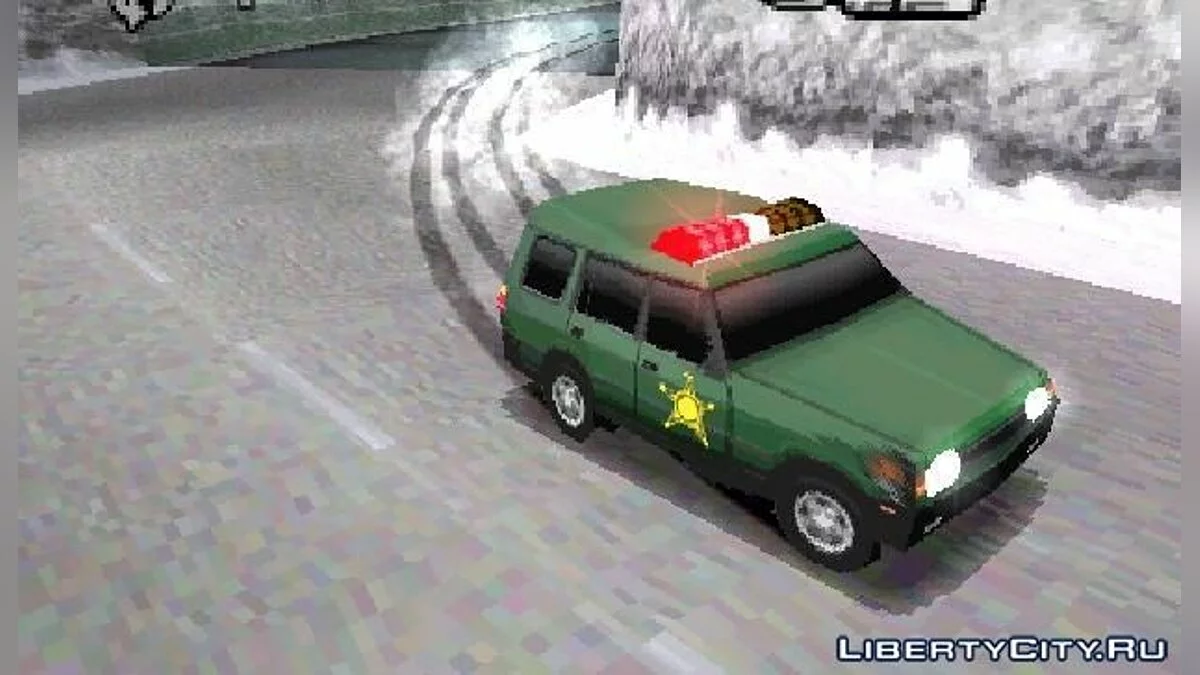 NFS Hot Pursuit Land-Rover Discovery Police Huntley / GTA San Andreas