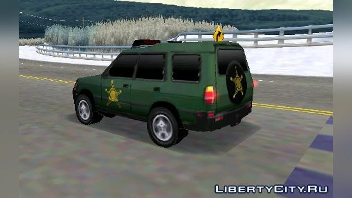 NFS Hot Pursuit Land-Rover Discovery Police Huntley / GTA San Andreas