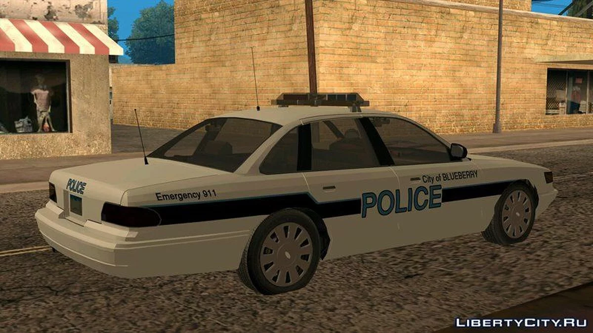 2004 Brute Stainer Blueberry Police / GTA San Andreas