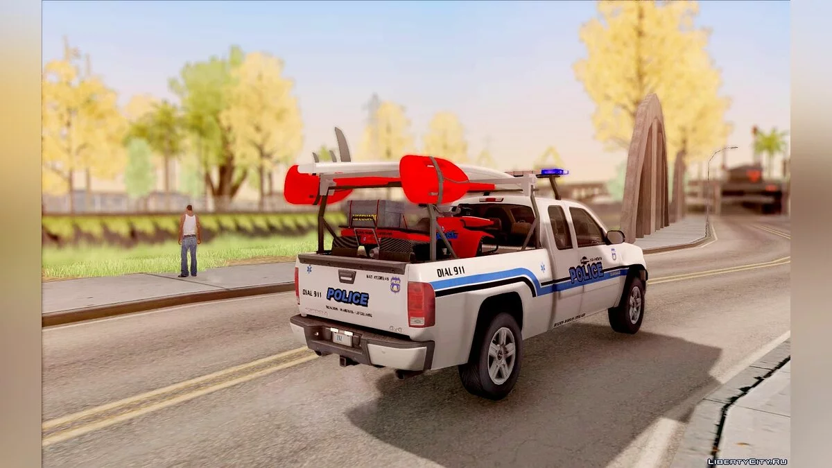 2010 GMC Sierra Police / GTA San Andreas
