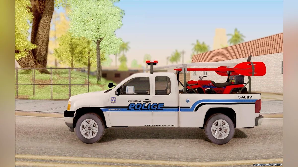 2010 GMC Sierra Police / GTA San Andreas