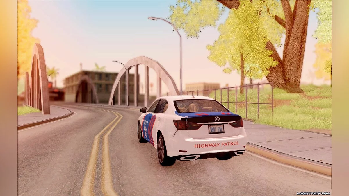 Lexus GS-350 Indonesian Police Car / GTA San Andreas