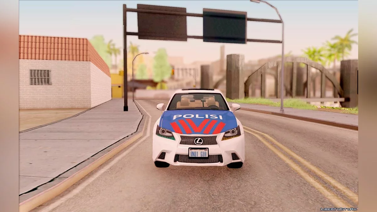 Lexus GS-350 Indonesian Police Car / GTA San Andreas