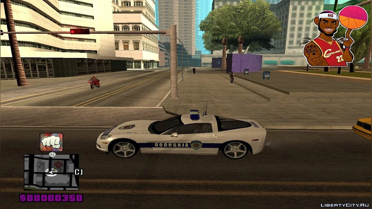 Chevrolet Corvette C6 Police / GTA San Andreas