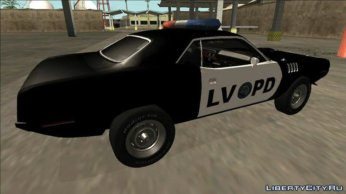 1971 Plymouth Hemi Cuda 426 Police LVPD / GTA San Andreas