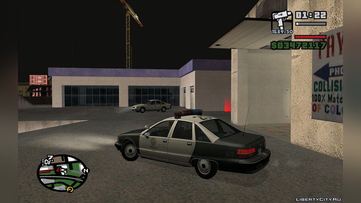 Скачать 1991 Chevrolet Caprice "CRASH Division" для GTA San  Andreas