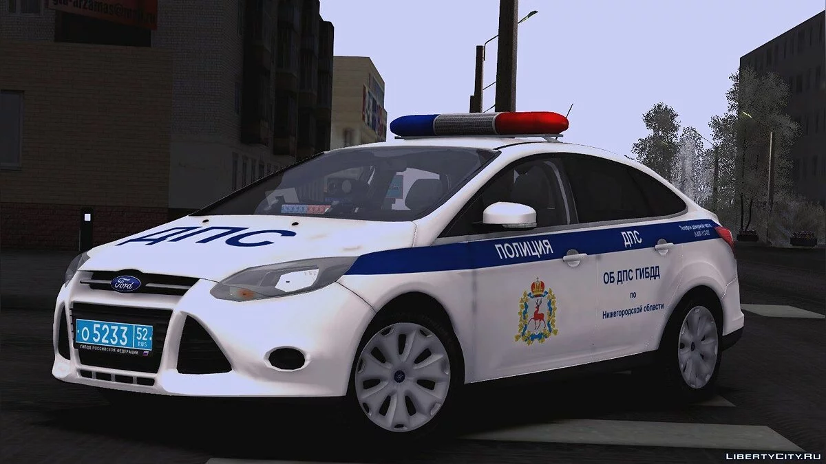 Ford Focus ГИБДД / GTA San Andreas