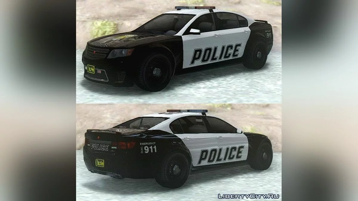GTA V Cheval Fugitive Police / GTA San Andreas