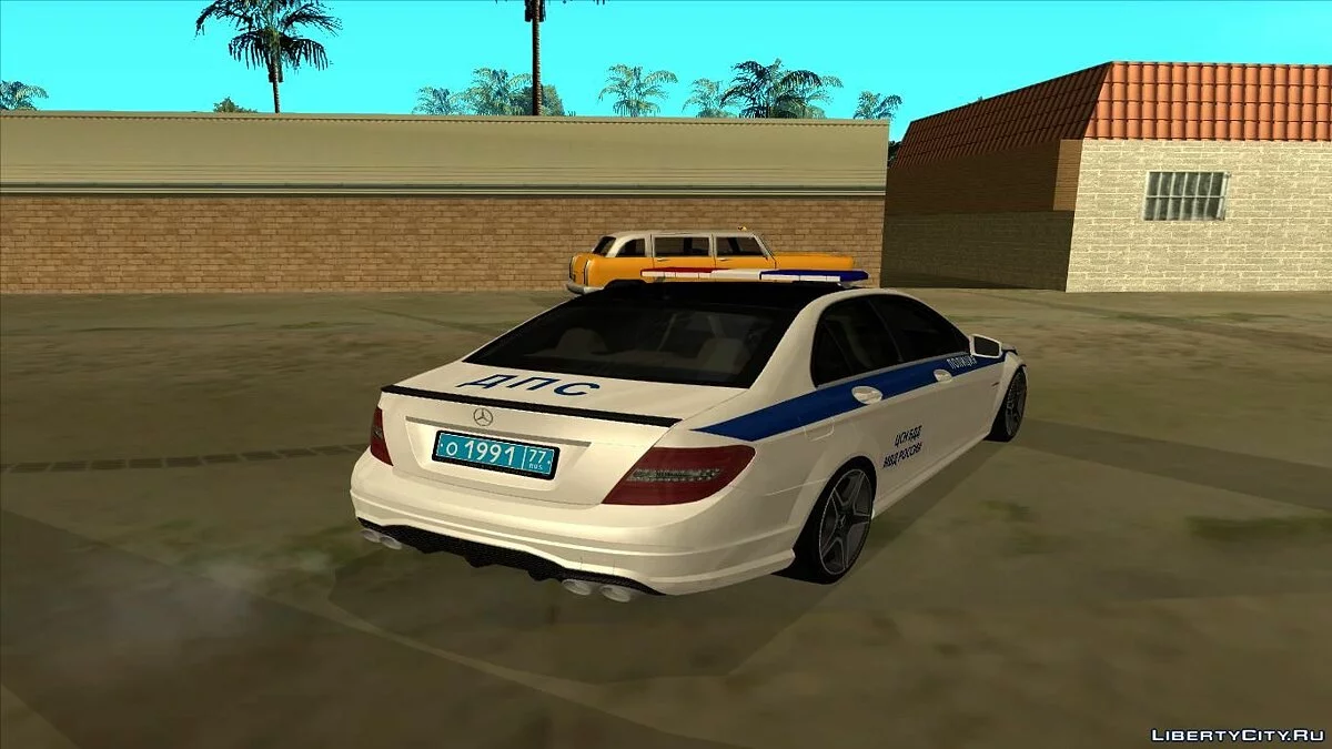 Mercedes-Benz С63 AMG ДПС / GTA San Andreas