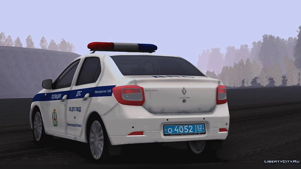 Renault Logan ГИБДД / GTA San Andreas