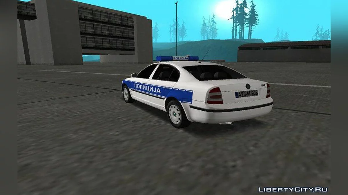Skoda SuperB Policija Republike Srpske / GTA San Andreas