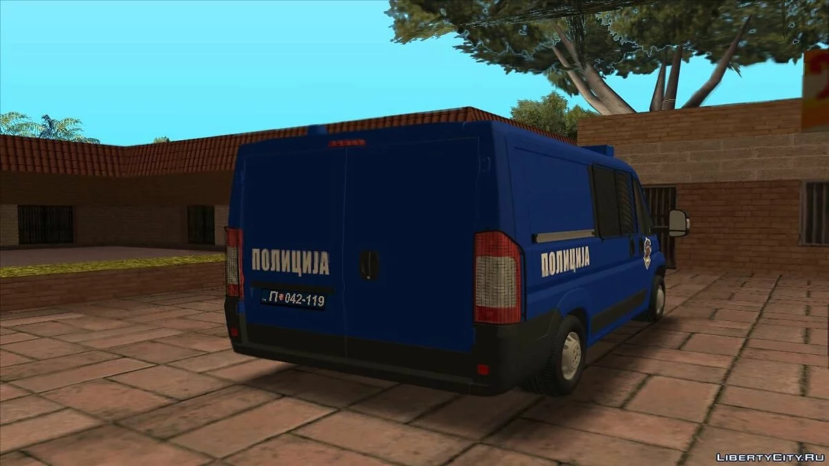 Fiat Ducato Policija / GTA San Andreas