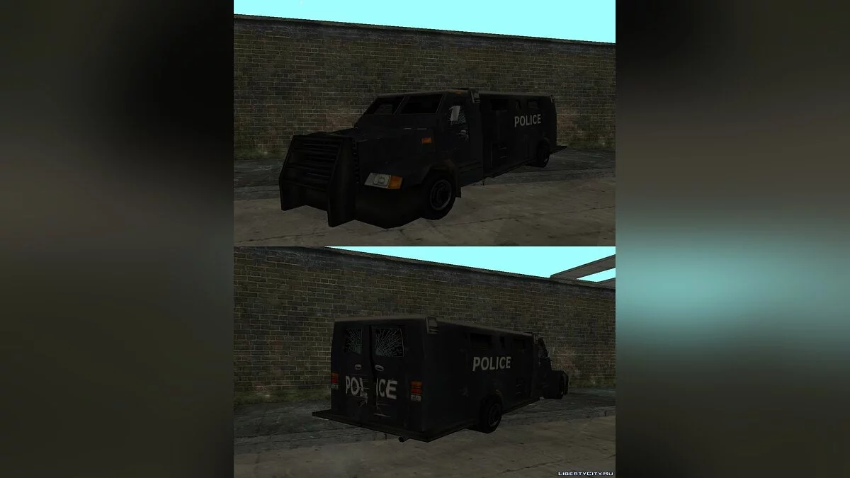 Carcer City Securicar  / GTA San Andreas