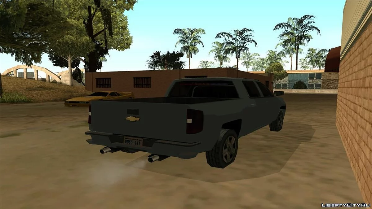 Chevrolet Silverado 2017 Undercover Police Low Poly / GTA San Andreas