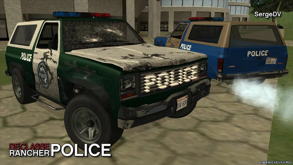GTA 4.5 Declasse Rancher Полиция / GTA San Andreas