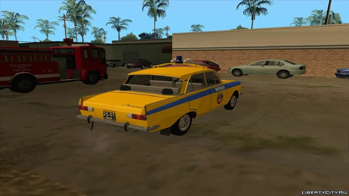 Москвич-412 ИЭ Милиция 1975 3.0 / GTA San Andreas