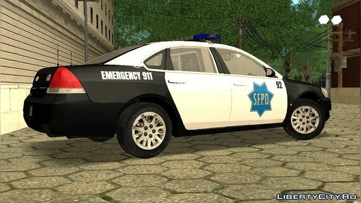 Chevrolet Impala SFPD 2008 / GTA San Andreas