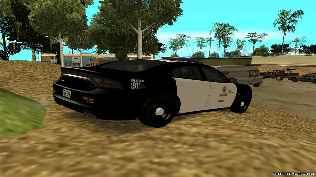 Dodge Charger SRT8 Hellcat - LSPD [IVF] / GTA San Andreas