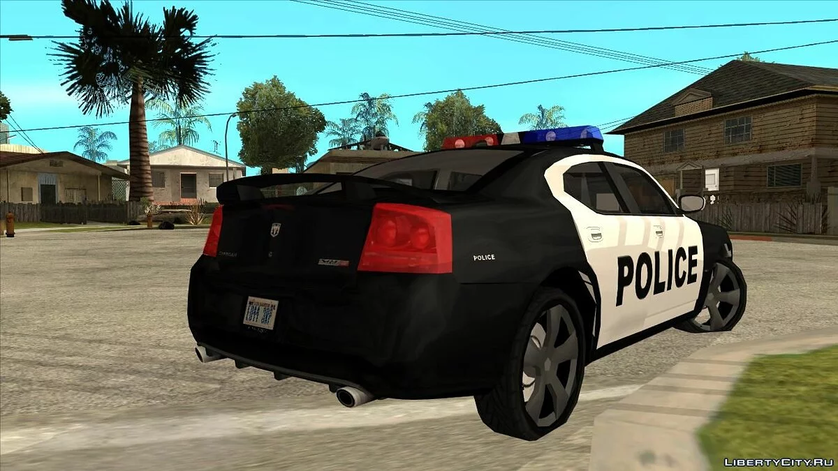 Dodge Charger SRT8 Police (Lowpoly) / GTA San Andreas
