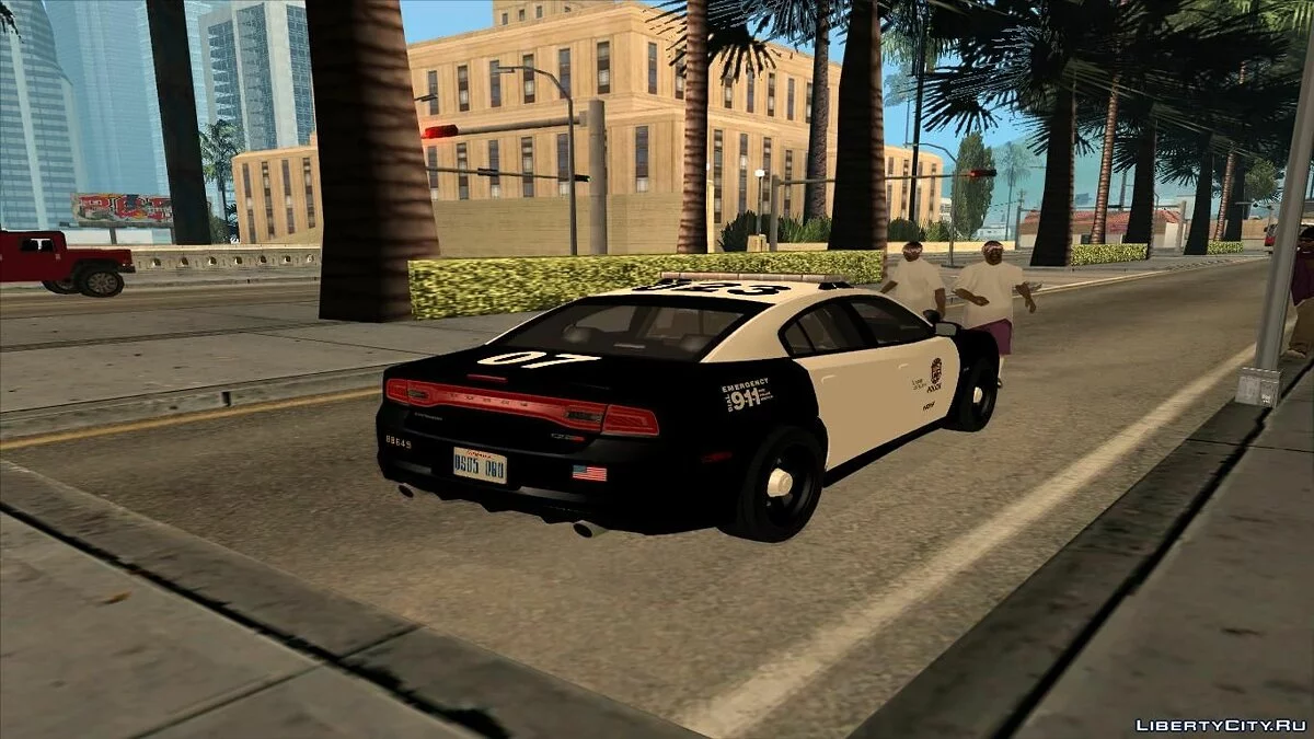 LAPD Dodge Charger SRT-8 2011 / GTA San Andreas