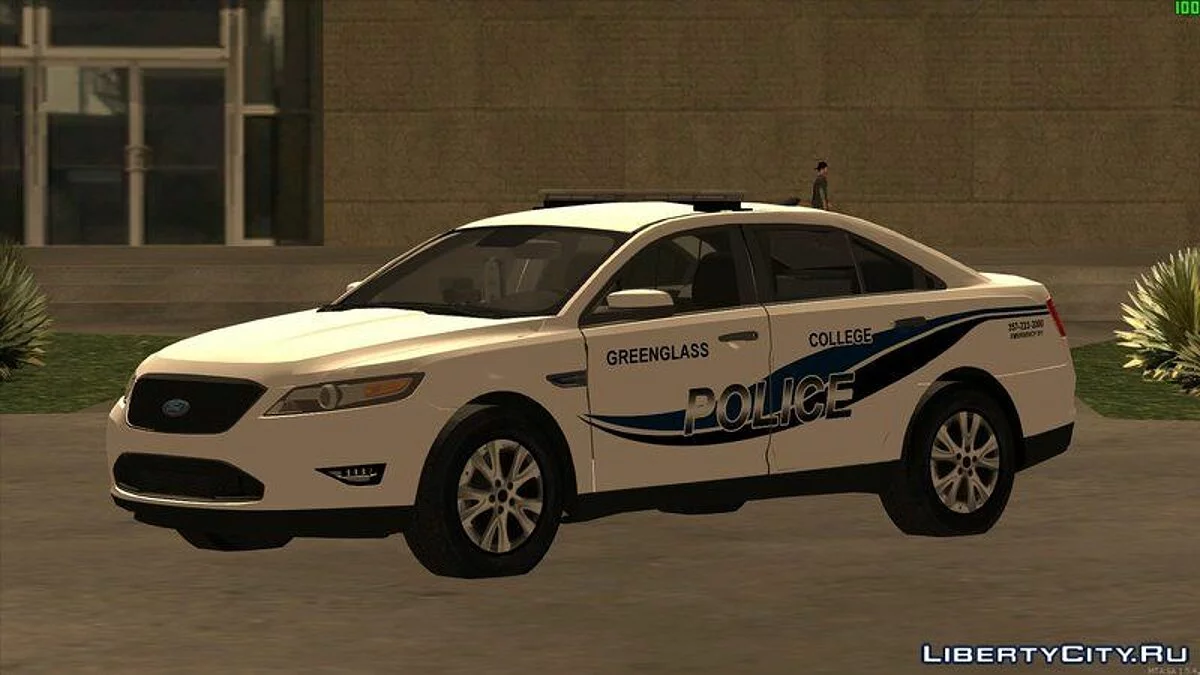 2011 Ford Taurus Greenglass College Police Department / GTA San Andreas