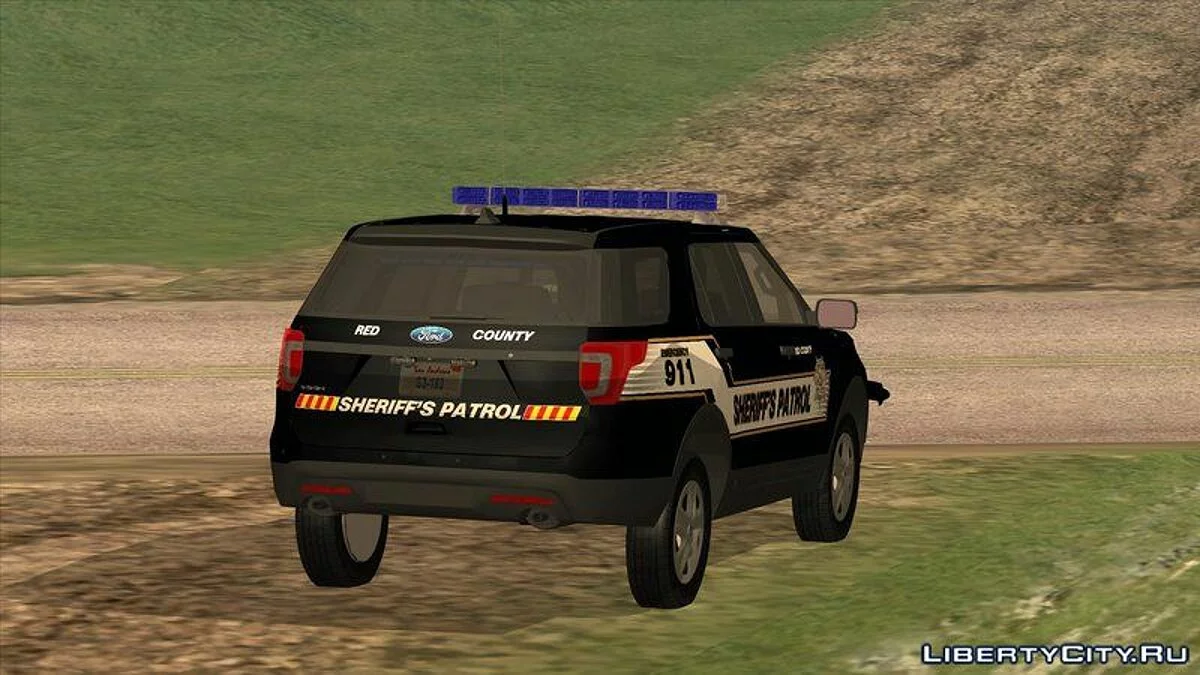 2016 Ford Explorer Red County Sheriff's Office / GTA San Andreas