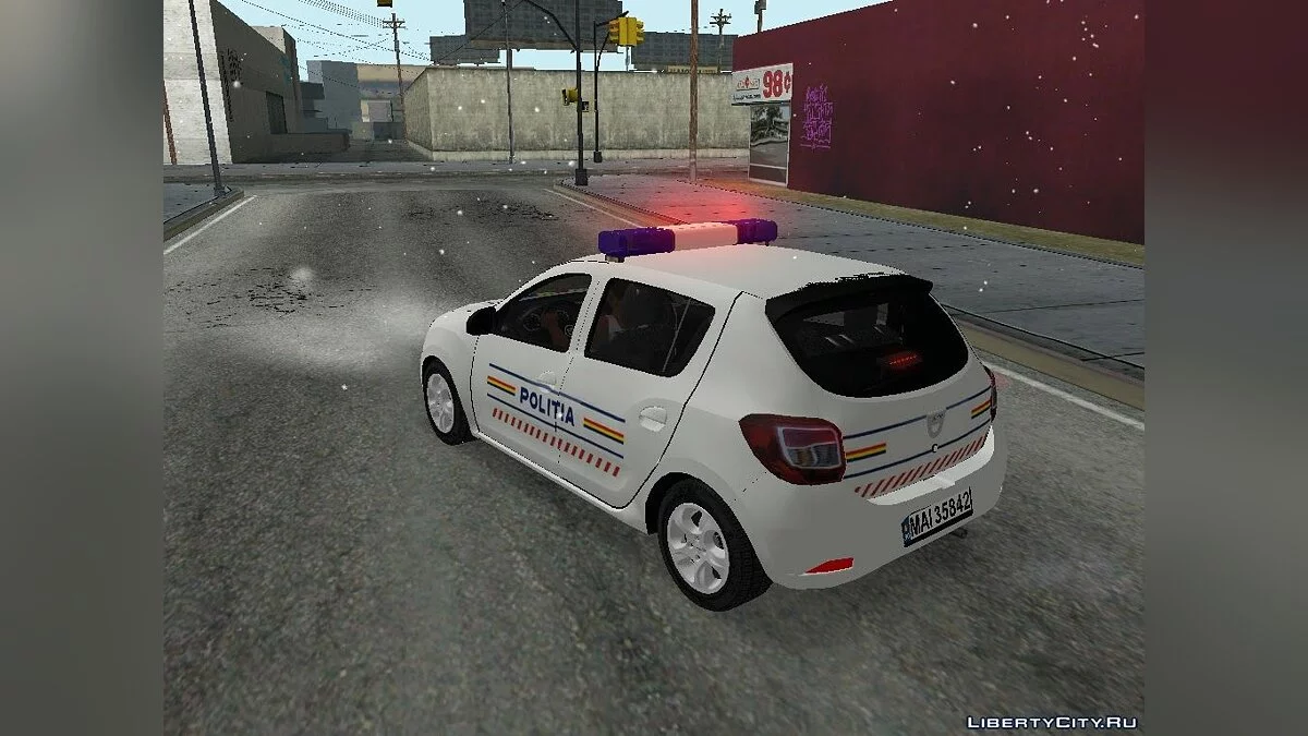 2016 Dacia Sandero Politia Romana / GTA San Andreas