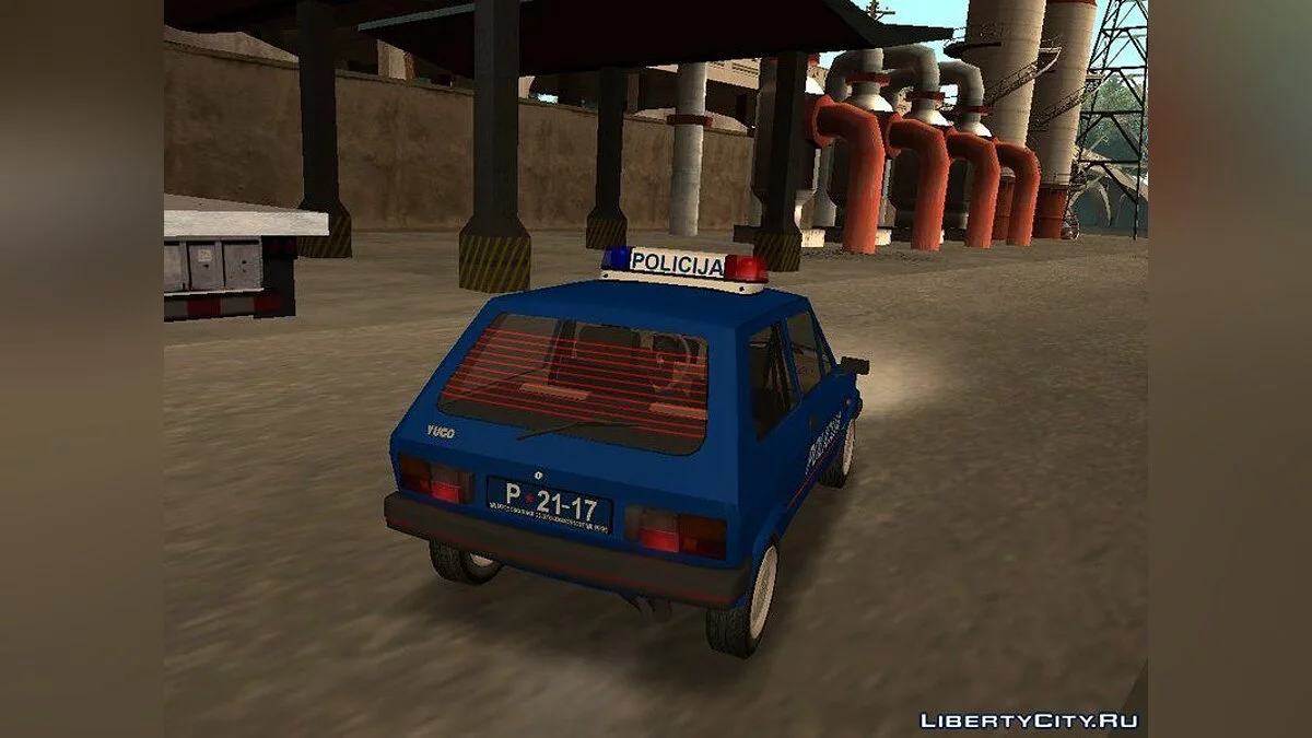 Yugo Koral Policija / GTA San Andreas