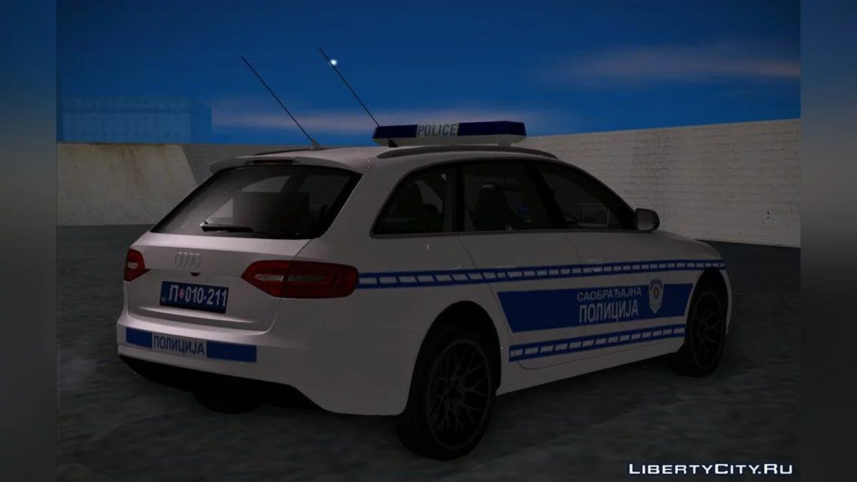 Audi A4 Avant Serbian Police / GTA San Andreas