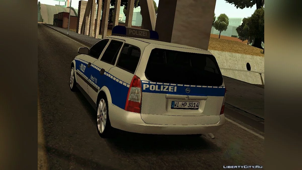 Opel Astra G Variant Polizei Hessen / GTA San Andreas