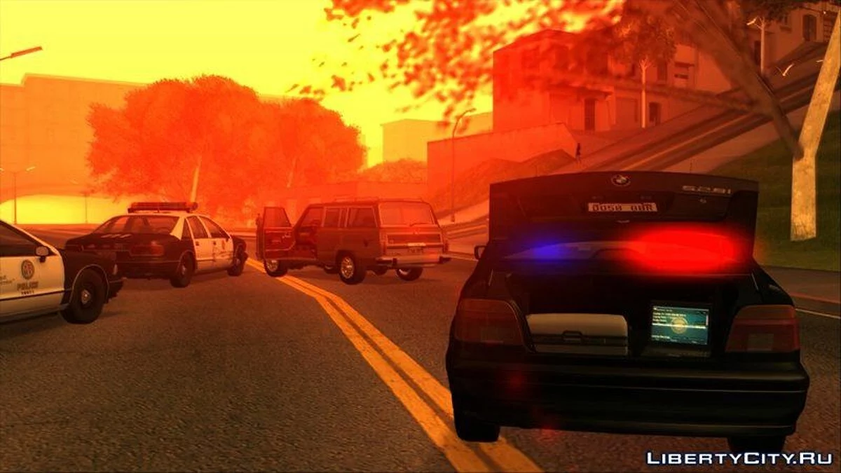 FIB BMW 5-Series e39 525i 1999 (US-Spec) - Машина ФБР / GTA San Andreas