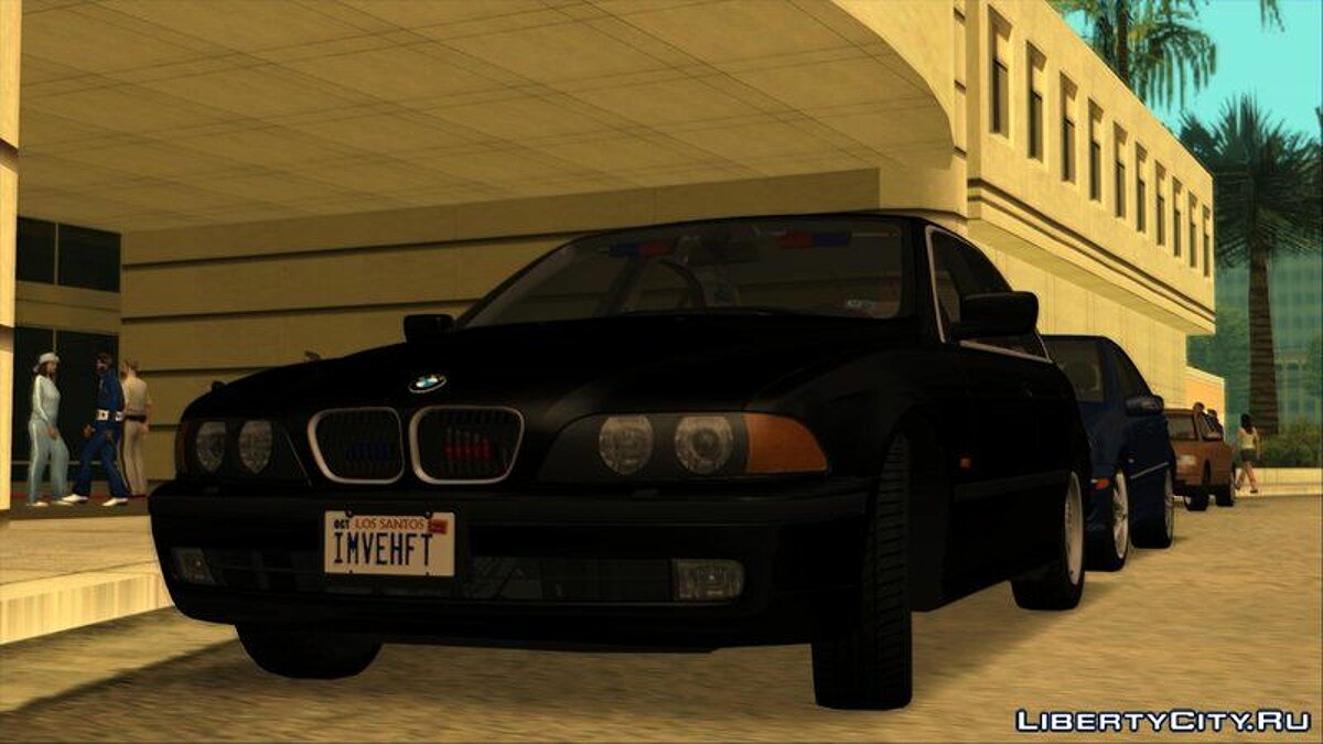 Скачать FIB BMW 5-Series e39 525i 1999 (US-Spec) - Машина ФБР для GTA San  Andreas