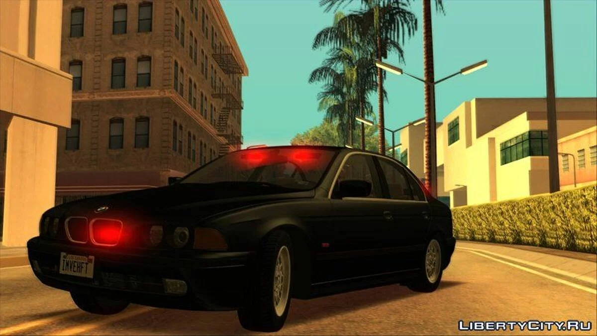 FIB BMW 5-Series e39 525i 1999 (US-Spec) - Машина ФБР / GTA San Andreas