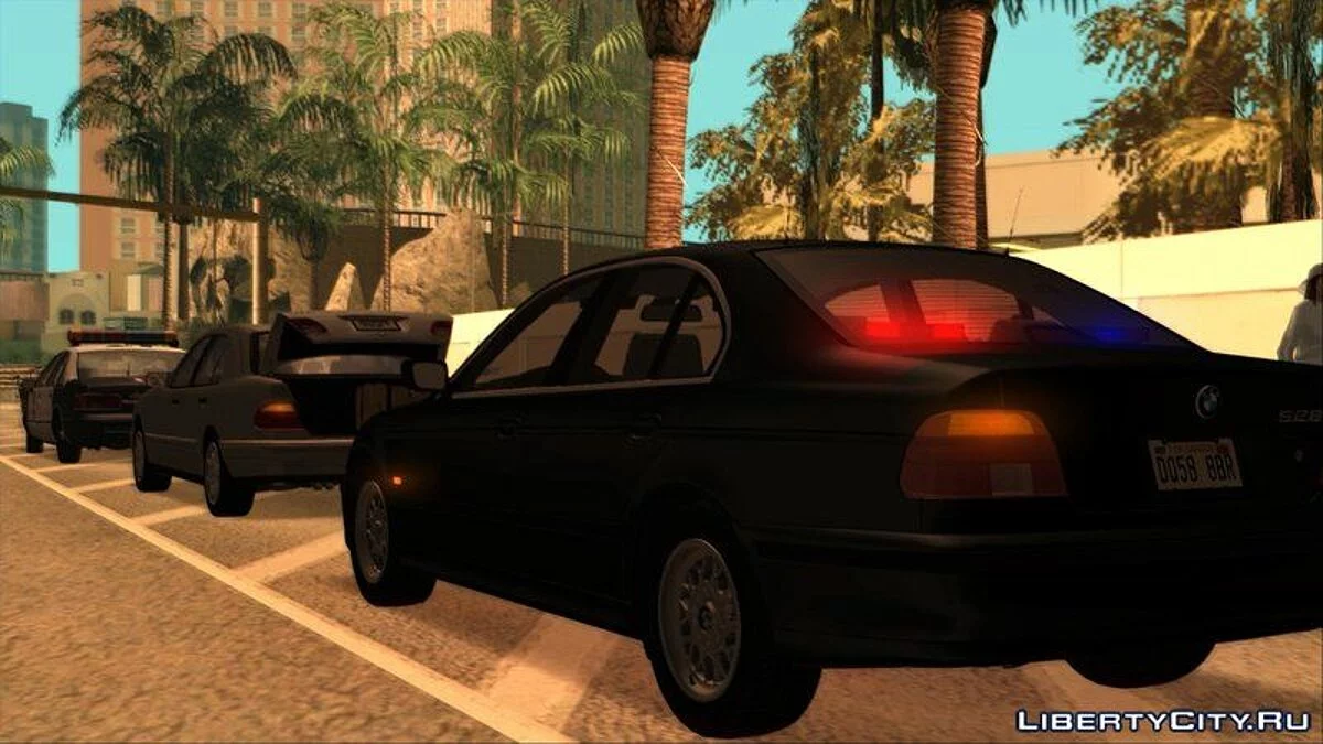 FIB BMW 5-Series e39 525i 1999 (US-Spec) - Машина ФБР / GTA San Andreas