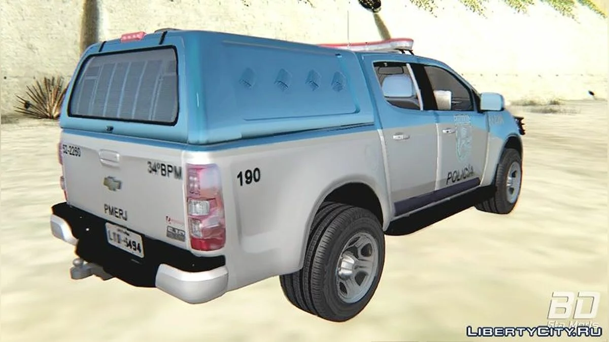 Chevrolet S10 PMERJ / GTA San Andreas