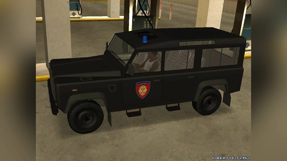 Land Rover Defender Žandarmerija / GTA San Andreas
