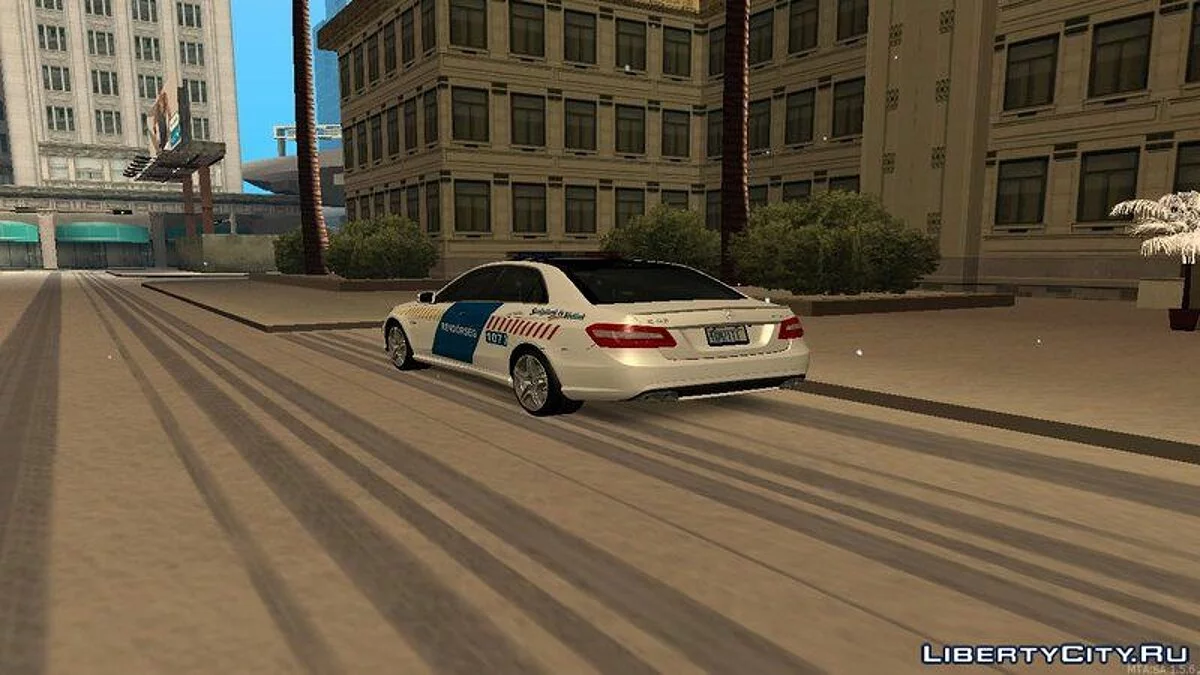 Mercedes E63 AMG Magyar Rendőrség / GTA San Andreas