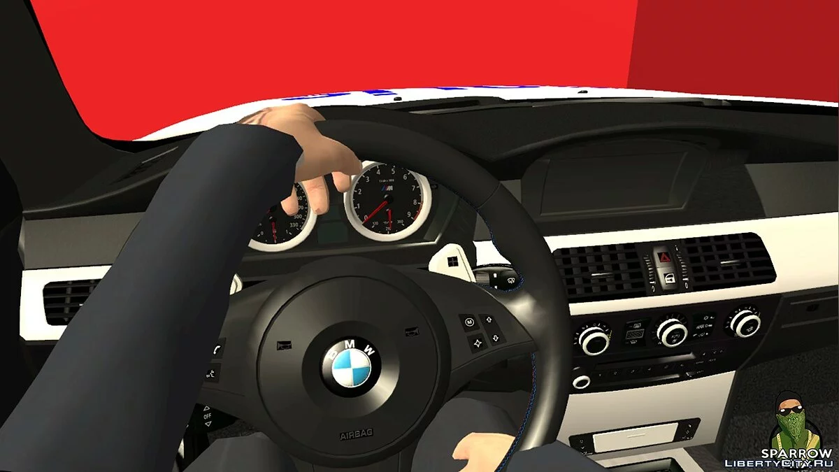 Турецкая BMW M5 E60 полиции для MTA SA / GTA San Andreas