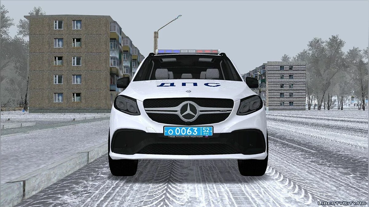 Mercedes-Benz GLE AMG 63S ГИБДД / GTA San Andreas