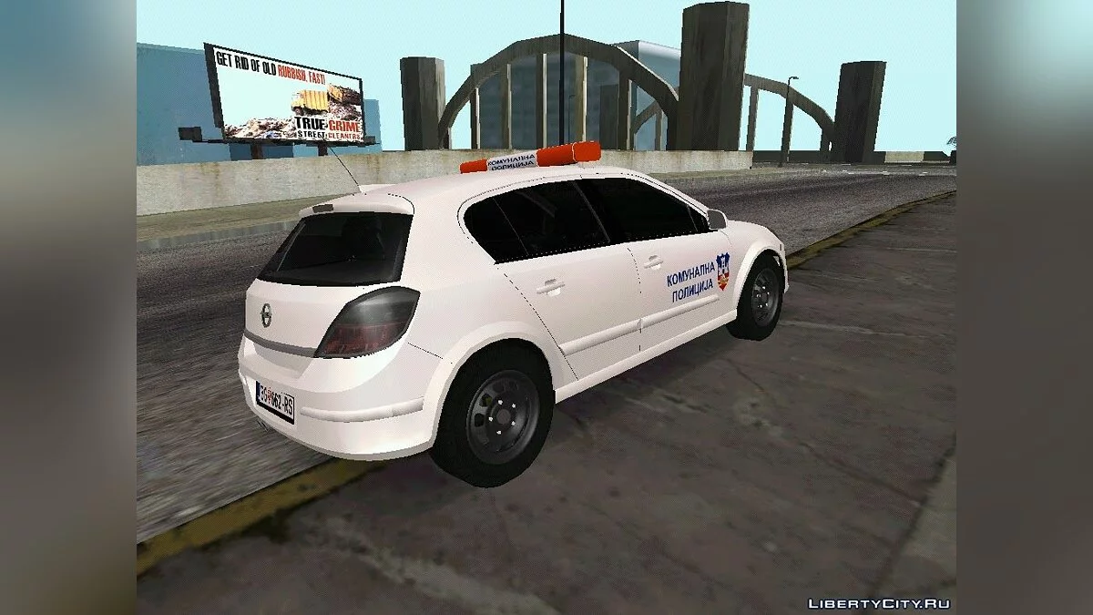Opel Astra H Коммунальная Полиция Белград / GTA San Andreas