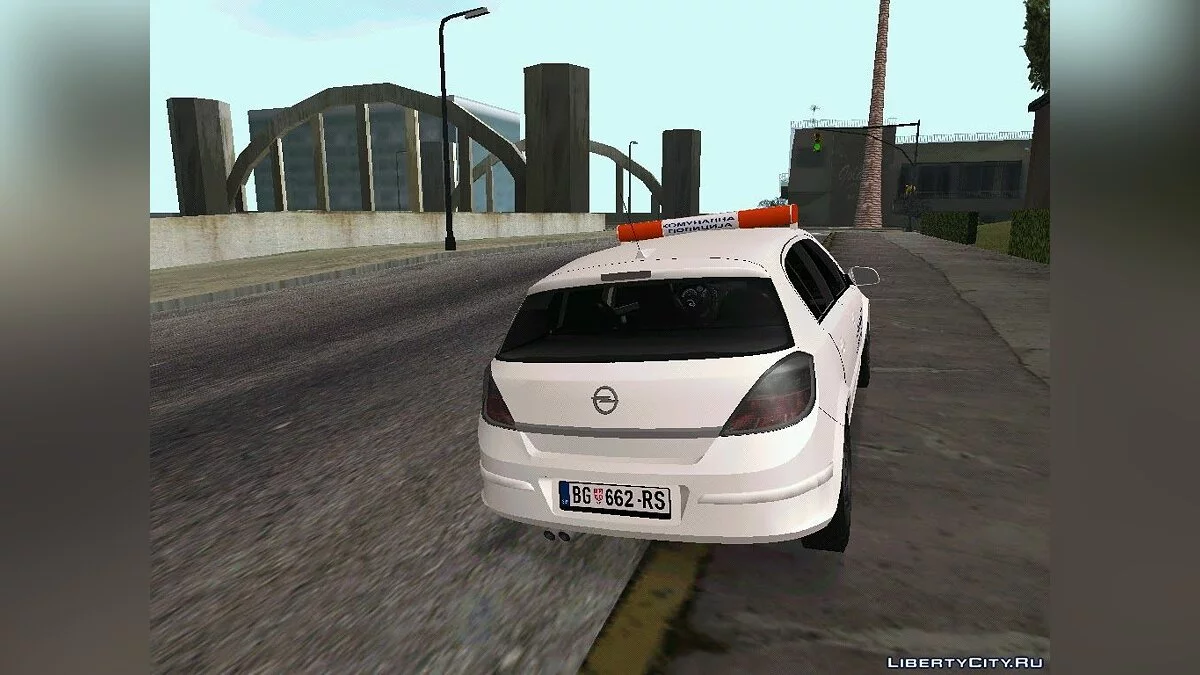 Opel Astra H Коммунальная Полиция Белград / GTA San Andreas