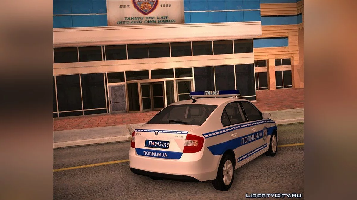 Skoda Rapid Policija / GTA San Andreas