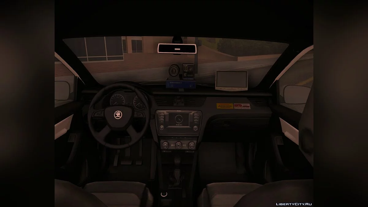 Skoda Rapid Policija / GTA San Andreas