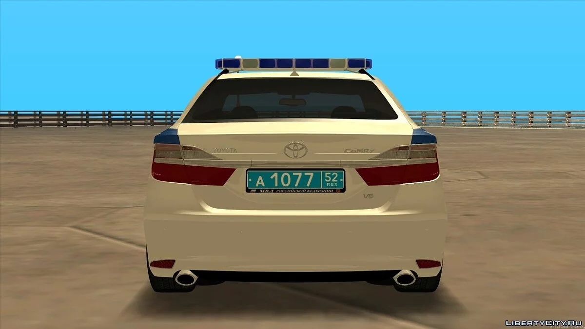 Toyota Camry 2015 ГУ МВД / GTA San Andreas
