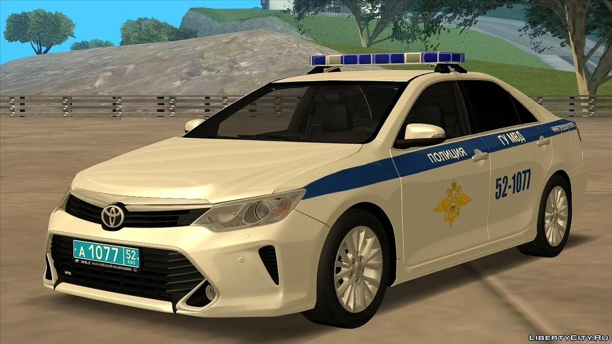 Toyota Camry 2015 ГУ МВД / GTA San Andreas