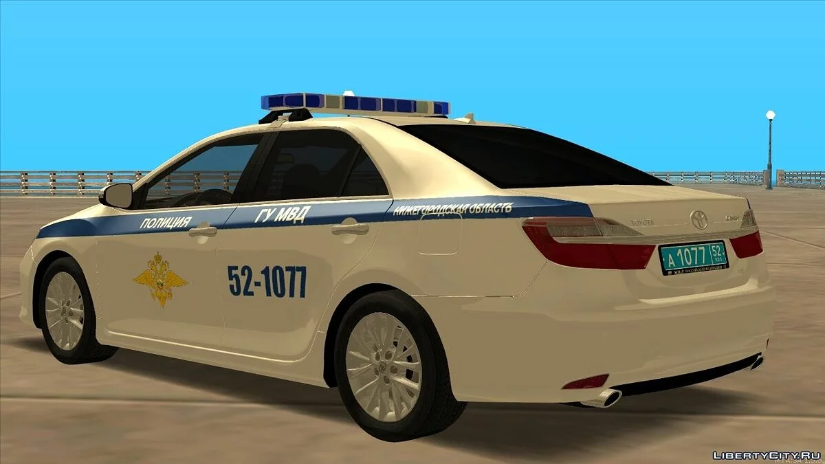 Toyota Camry 2015 ГУ МВД / GTA San Andreas