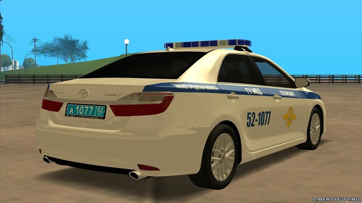 Toyota Camry 2015 ГУ МВД / GTA San Andreas
