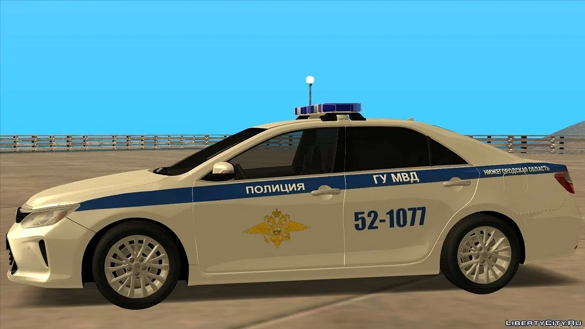 Toyota Camry 2015 ГУ МВД / GTA San Andreas