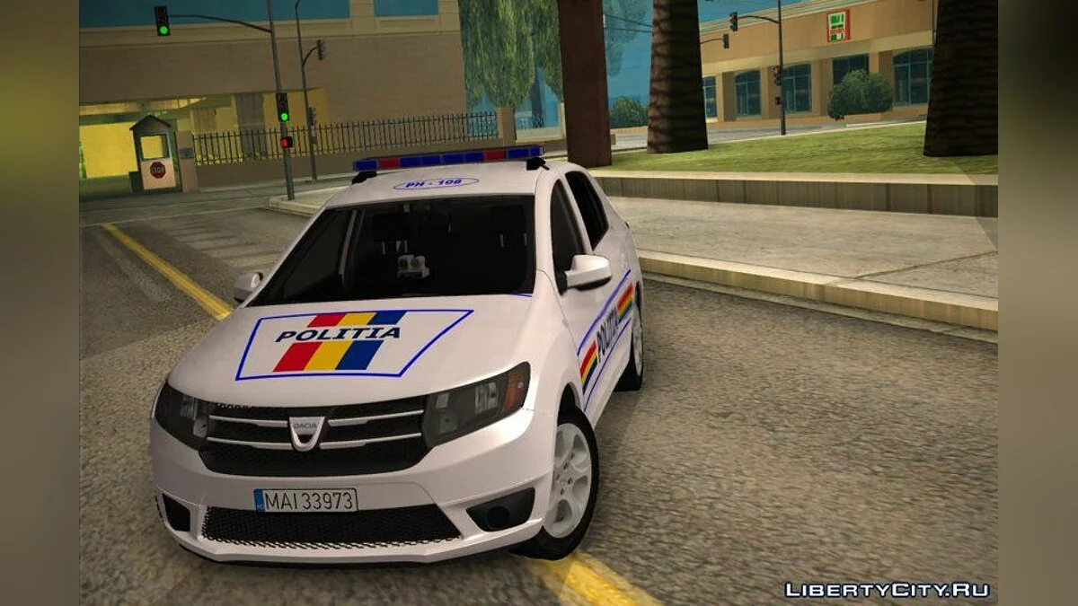 2016 Dacia Logan 2 - Румынская полиция / GTA San Andreas